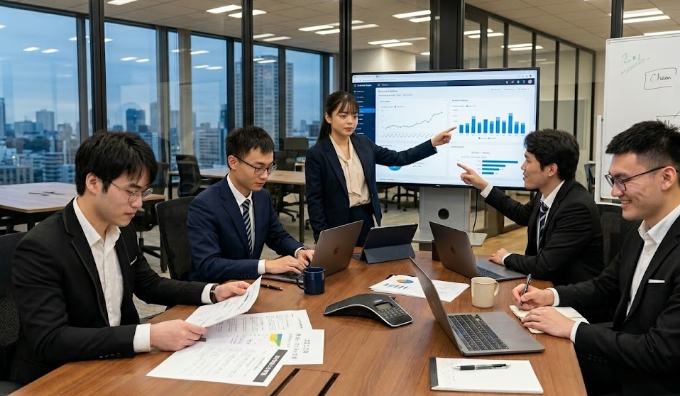 People collaborating